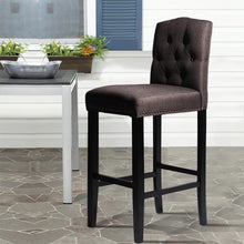 Load image into Gallery viewer, Linen Bar Stool
