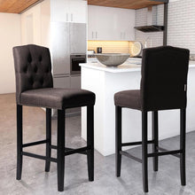 Load image into Gallery viewer, Linen Bar Stool