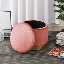 Load image into Gallery viewer, Wide Ottoman with Storage -3 colors !