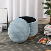 Load image into Gallery viewer, Wide Ottoman with Storage -3 colors !