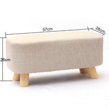 Load image into Gallery viewer, Ottoman Sofa Footstool Foot Rest Pouffe Bench Shoes Stool