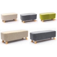 Load image into Gallery viewer, Ottoman Sofa Footstool Foot Rest Pouffe Bench Shoes Stool