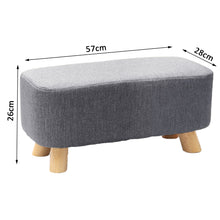 Load image into Gallery viewer, Ottoman Sofa Footstool Foot Rest Pouffe Bench Shoes Stool