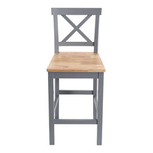Load image into Gallery viewer, Dining table and chair Set kitchen table and 2 chairs- Grey