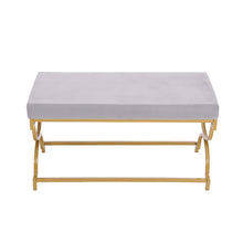 Load image into Gallery viewer, Vevlet Upholstered Bench