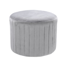Load image into Gallery viewer, Round Velvet Bedroom Stool Chair Dressing Table Ottoman Living Room Home Furniture