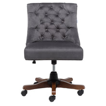 Load image into Gallery viewer, Linen Adjustable Swivel Office Chair Computer Desk Task Chairs