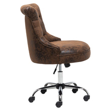Load image into Gallery viewer, PU Leather Ergonomic Office Computer Chair Home Study Seat Chairs