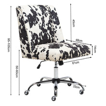 Load image into Gallery viewer, Velvet Office Computer Chair Adjustable Swivel Desk Ergonomic Home