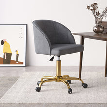 Load image into Gallery viewer, Velvet Office Chair Gas Lift Swivel Executive Computer Seat with Caster