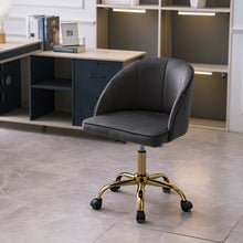 Load image into Gallery viewer, Velvet Office Chair Gas Lift Swivel Executive Computer Seat with Caster