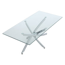 Load image into Gallery viewer, Glass Top Table End Coffee Bistro Bar Table