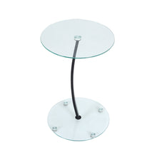 Load image into Gallery viewer, Tempered Glass Dining Table Modern Chrome Cross Legs Kitchen Room Tables