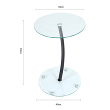 Load image into Gallery viewer, Tempered Glass Dining Table Modern Chrome Cross Legs Kitchen Room Tables