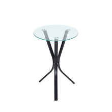 Load image into Gallery viewer, Tempered Glass Dining Table Modern Chrome Cross Legs Kitchen Room Tables