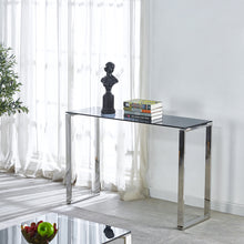 Load image into Gallery viewer, Minimalist Style Grey Clear Glass Coffee Table Sofa End Tea Table Console Table
