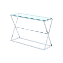 Load image into Gallery viewer, Modern X Shaped Rectangular Coffee Table/Console Table/End Table