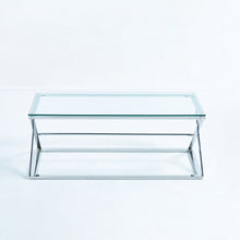 Load image into Gallery viewer, Modern X Shaped Rectangular Coffee Table/Console Table/End Table