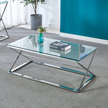 Load image into Gallery viewer, Modern X Shaped Rectangular Coffee Table/Console Table/End Table
