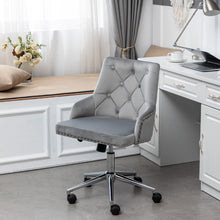 Load image into Gallery viewer, Velvet Executive Swivel Gas Lift Office Chair