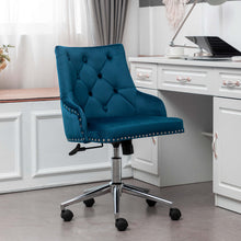 Load image into Gallery viewer, Velvet Executive Swivel Gas Lift Office Chair