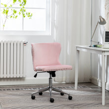 Load image into Gallery viewer, Adjustable Velvet Home Office Chairs Swivel Chair Pink