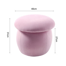 Load image into Gallery viewer, Footstool Ottoman Mushroom Shape Chair Footrest Bench Pouffe Seat Foot Stool