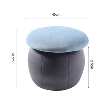 Load image into Gallery viewer, Footstool Ottoman Mushroom Shape Chair Footrest Bench Pouffe Seat Foot Stool