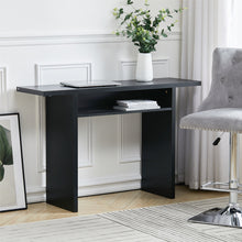 Load image into Gallery viewer, Wall Fixed Side Console Table Dressing Table Computer Table Workstation & Shelf