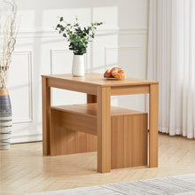 Load image into Gallery viewer, Wooden Kitchen Furniture 6 Seater Dinning Table 2 Chair Bench Set Living Room