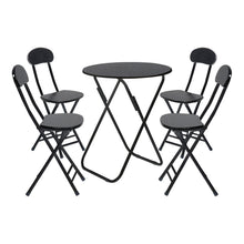 Load image into Gallery viewer, Folding Garden Table Dining Table with 2 & 4 Chairs Kitchen Furniture Space Saving