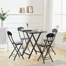 Load image into Gallery viewer, Folding Table with 2 & 4 Chairs Breakfast Stools Kitchen Dining Room Furniture Set