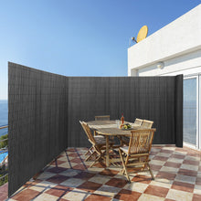 Load image into Gallery viewer, PVC Fence Screen Bamboo Mat Border Panel Garden Wall Privacy Protect