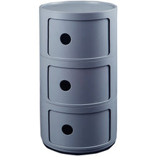 Load image into Gallery viewer, Floorstanding Tiered Round Storage Cabinet