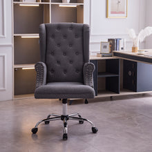 Load image into Gallery viewer, Adjustable Swivel Office Chair Desk Armchair with Armrest