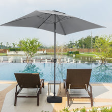 Load image into Gallery viewer, 3M Square Sunshade Parasol Umbrella Easy Tilt without Base