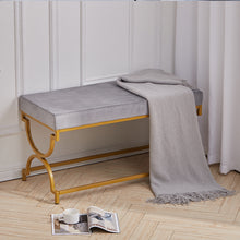 Load image into Gallery viewer, Vevlet Upholstered Bench