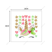 Load image into Gallery viewer, Unicorn Wall Stickers Children's Room Decoration Bedroom Renovation Girl Heart