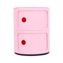 Load image into Gallery viewer, Floorstanding Tiered Round Storage Cabinet