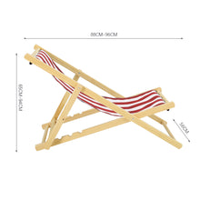 Load image into Gallery viewer, Garden Beach Seaside Sun Lounger Folding Chair