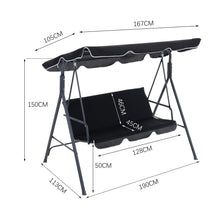 Load image into Gallery viewer, Garden Swing Chair Hammock Canopy Bed Seat