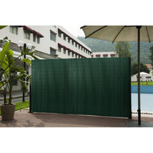 Load image into Gallery viewer, PVC Fence Screen Bamboo Mat Border Panel Garden Wall Privacy Protect
