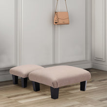 Load image into Gallery viewer, Modern Linen Fabric Footstool