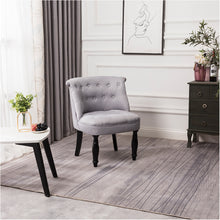 Load image into Gallery viewer, Classic Buttoned Dining Chair