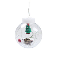 Load image into Gallery viewer, Decorative Hanging Ball LED Lights with Sucker Christmas Ornament, SW0339