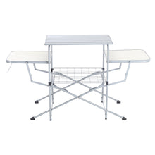 Load image into Gallery viewer, Folding Trestle Camping table with Hooks & Bags