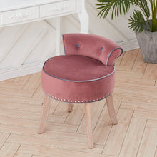 Load image into Gallery viewer, Dressing Table Stool Velvet Makeup Piano Chair