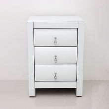 Load image into Gallery viewer, 3-Drawer Bedside Table Cabinet Bedroom Furniture Nightstand