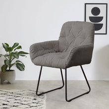Load image into Gallery viewer, Casual Linen Padded Armchair