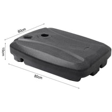 Load image into Gallery viewer, Garden 3M Banana Parasol Cantilever Hanging Sun Shade Umbrella Shelter with Base